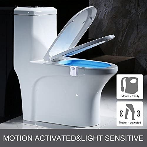 Motion Activated Disco Toilet Bowl Light