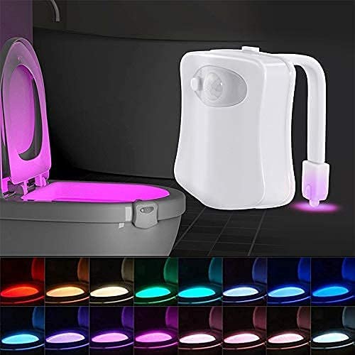 Motion Activated Disco Toilet Bowl Light