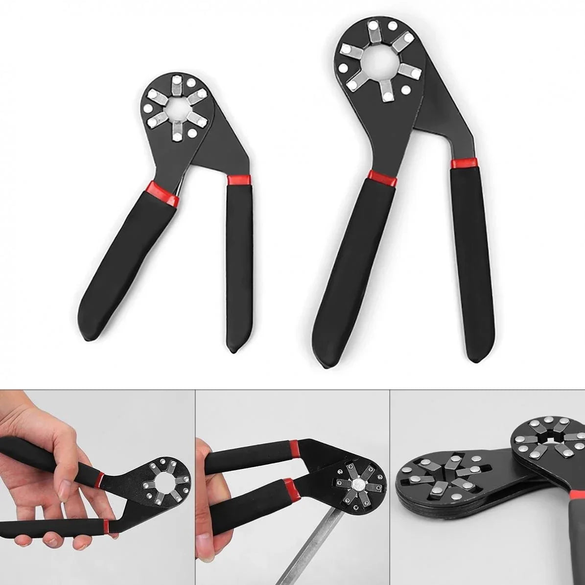 Hexagonal Magic Multi-Function Torsion Adjustable Wrench