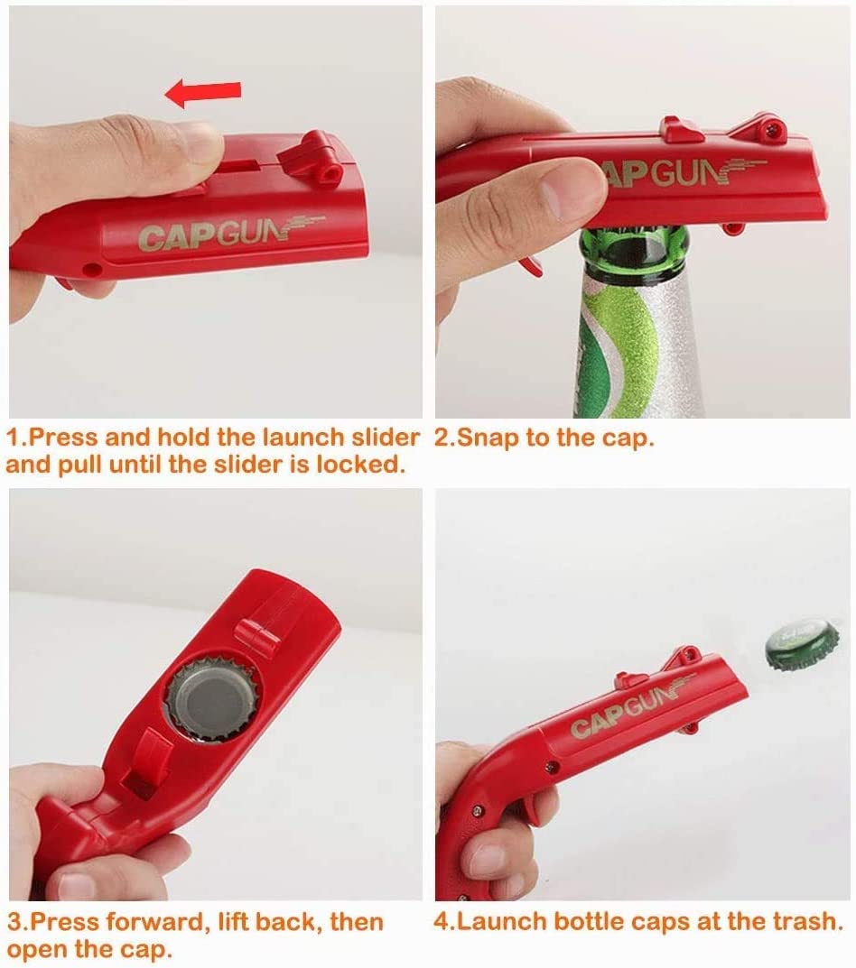 Cap Gun Bottle Opener