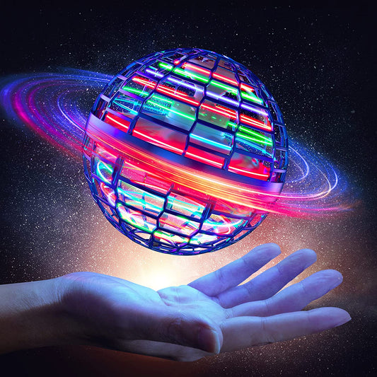 Hand-Controlled 360° Rotating Mini UFO Ball Spinner